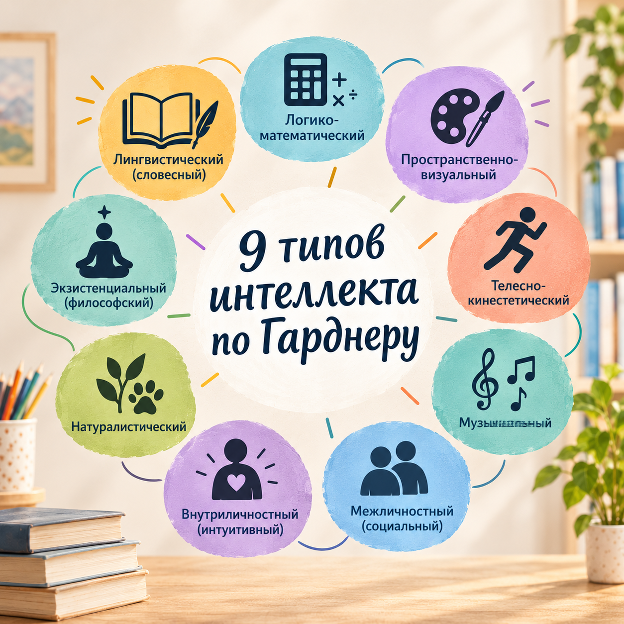 Как раскрыть потенциал ребенка? 9 типов интеллекта по Гарднеру.